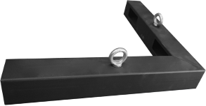 Poutre de suspension angle droit